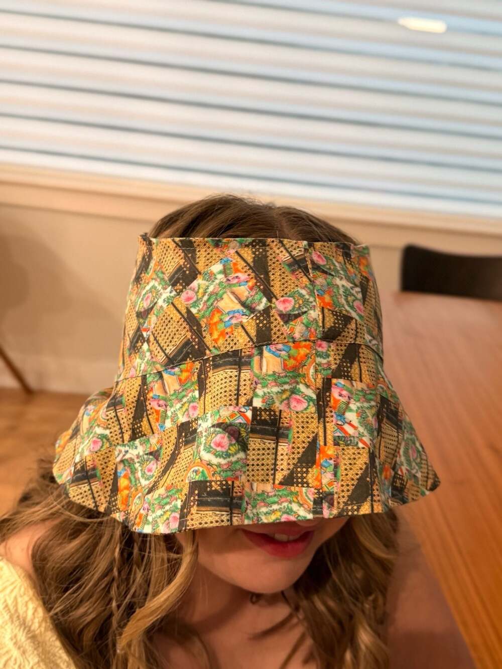 Beklina Multicolor Floral Pattern Bucket Hat